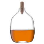 Signature Float Decanter with Ash Stopper designed by LSA.