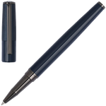 This Hugo Boss All Navy Gear Minimal Rollerball Pen can be engraved on the clip.