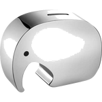 Moneyphant Money Box, crafted out of stainless steel with a mirror finish.