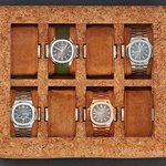 wolf 1834 natural cork analog shift 1976 8 piece watch box lifestyle 2