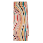 This Women's Dusky Pink Swirl Silk Scarf by Paul smith has been made from 100% silk that is soft to the touch and is perfect for any time of the year.