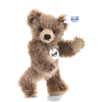 This Mini Dark Brown Teddy Bear has been designed by Steiff.