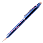 3 century ii cherry blossom ballpoint pen in blue at0082 163