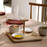 lsa standard dine quad set with oak base lifestyle