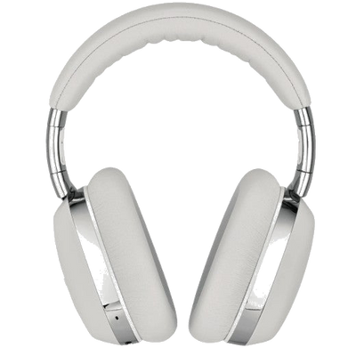 montblanc white mb 01 smart travel headphones front