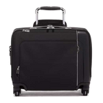 This wheeled briefcase has been designed by TUMI.