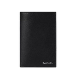 The 'Pixelated Mini' Print Leather Card Wallet by Paul Smith.