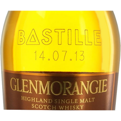 glenmorangie 18 yo whisky bastille bottle engraving logo block font 2d32dc428118104f0cbd8dc87f00c26f