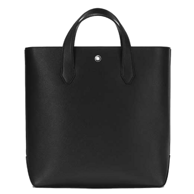 black montblanc tote bag