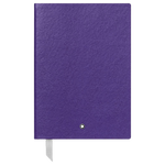 The Montblanc fine stationery purple A5 notebook.
