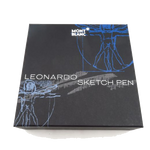 Montblanc's Leonardo Sketch Pen in Silver, Limited Edition 20 comes in a bespoke gift box with a pen sleeve, notepad, and the paperwork.