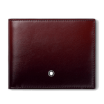 Montblanc Meisterstück Sfumato 6CC Burgundy Leather Wallet
