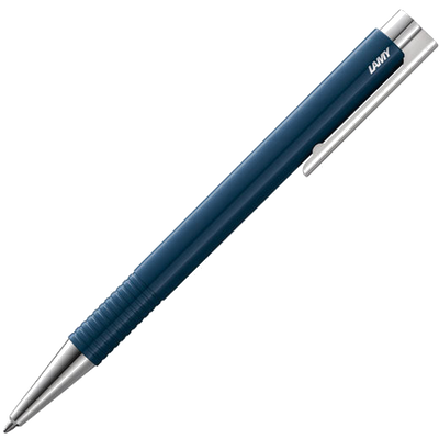 lamy logo m indigo ballpoint pen