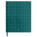 This Montblanc Extreme 3.0 Fernblue Fine Stationery Lined Notebook #149 has a matching fernblue grosgrain ribbon bookmark.