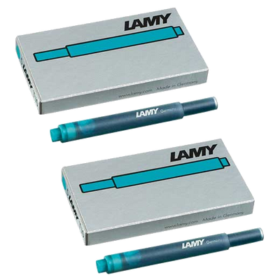 lamy t 10 turquoise ink cartridges