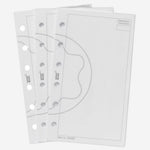 The Montblanc small white blank pages.