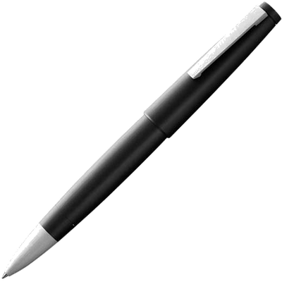lamy 2000 matt black fibreglass rollerball pen