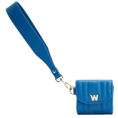 wolf 1834 mimi marine blue airpod case with wristle