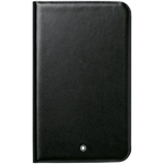 Montblanc deep shine black leather tablet case for Samsung 3 8" tablet.