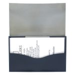 The Georg Jensen Konno card holder holds 20 business cards.