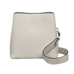 Radley's Dukes Place Medium Compartment Chalk Cross Body Bag is made from cowhide leather with a grainy texture and a faux suede lining.