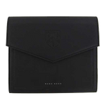 This Hugo Boss notepad has been embossed with a school crest on the front.