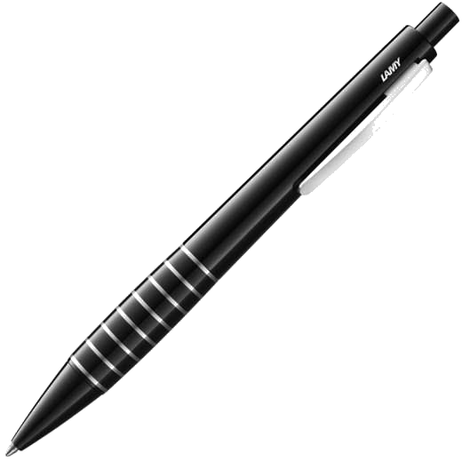 This is the LAMY Accent Black Diamond Lacquer Ballpoint Pen.
