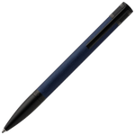 This is the Explore Brushed Navy Ballpoint Pen designed by Hugo Boss.