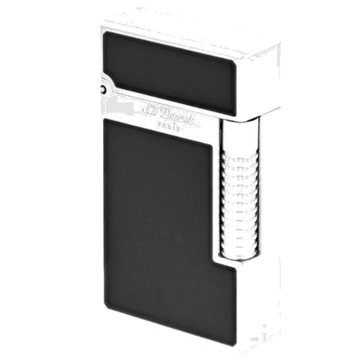 s t dupont paris black lacquer palladium le grand cling lighter