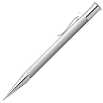 Graf von Faber-Castell Silver Guilloche Rhodium-Plated Mechanical Pencil.