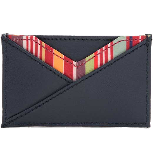 wolf navy howard card holder