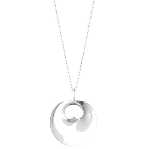 georg jensen hidden heart pendant large