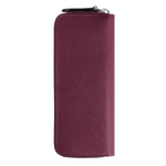 sartorial cassis saffiano leather 2 pen pouch1 mb199383
