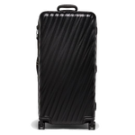 This TUMI 19 Degree Black Textured Large Rolling Trunk is great for taking on long trips and has multiple compartments for storage.