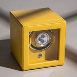 wolf yellow cub watch winder lifestyle