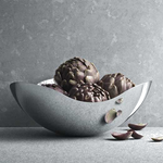 georg jensen bloom large stainless steel bowl lifestyle