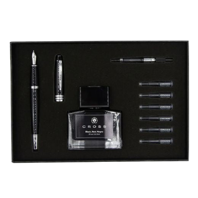 cross at0456 7ms5 fountain pen gift set