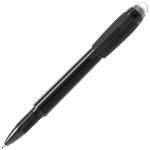 Montblanc's StarWalker Black Cosmos Doué Fineliner Pen features a textured metal cap.