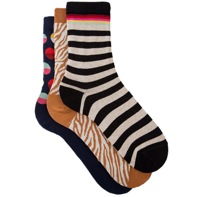 paul smith novelty print 3 pack socks