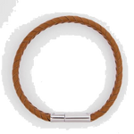 paul smith braided leather bracelet brown2
