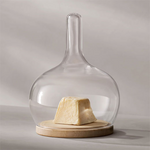 lsa signature cloche small dome with oak base lifestyle