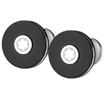 This pair of Montblanc cufflinks are part of the Pix range.