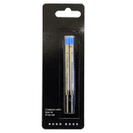 Hugo Boss 2x Ballpoint Refills Blue Ink Medium Nib