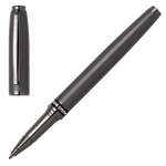 This Hugo Boss Stream Rollerball Pen Gunmetal has a polished gunmetal finish.