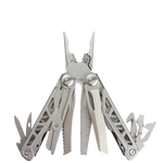 These Society Paris Stainless Steel Pliers Plus Multi-Tool features 15 mini tools.