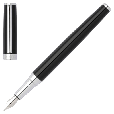 hugo boss black gear icon fountain pen