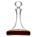 This LSA Bar Ships Decanter 1L has been made from glass that is mouth-blown so each decanter may vary slightly in shape and size.
