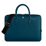 This Montblanc Sartorial Cyprus Blue Thin Document Case comes with an adjustable shoulder strap so you can comfortably wear it on your shoulder.