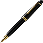 Montblanc Meisterstuck Le Grand Gold Plated Ballpoint Pen.