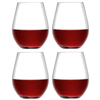 lsa signature red wine tumblers set of 4
